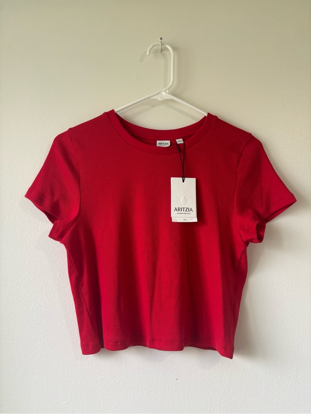 Aritzia HomeStretch Rib Tune Waist Shirt - Picture 2 of 5